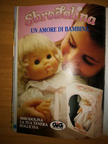 Sbrodolina gig pubblicità - sbrodolina,