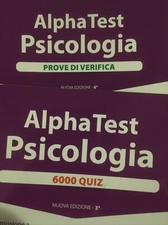 Alpha test psicologia libri - test,