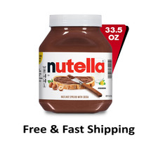 Nutella hazelnut spread with - spread,