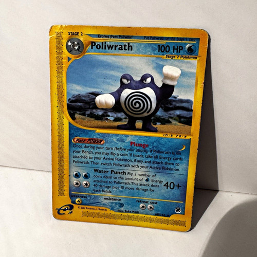 Pokémon tcg poliwrath - pokémon, 060/165