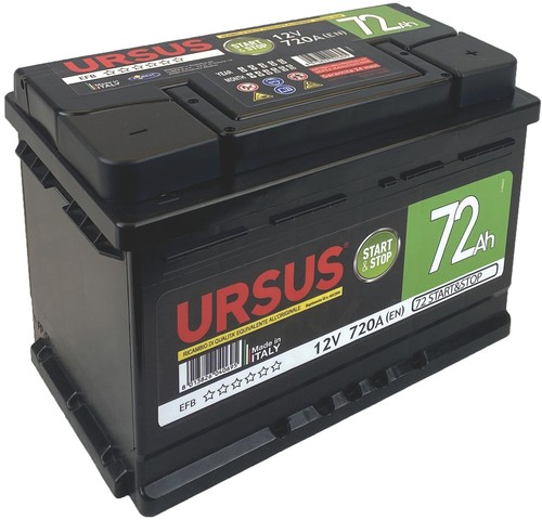 Batteria avviamento auto ursus - avviamento,