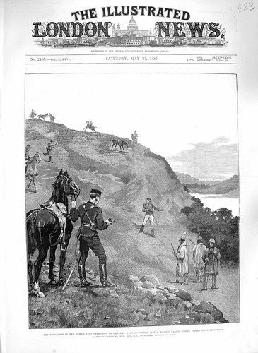Vecchia stampa antica 1885