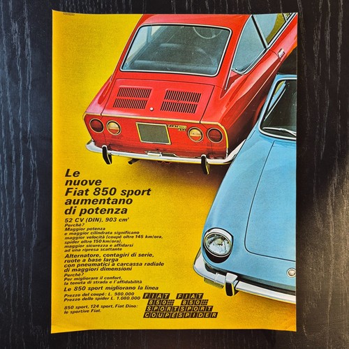 1968 fiat 850 sport original - -,