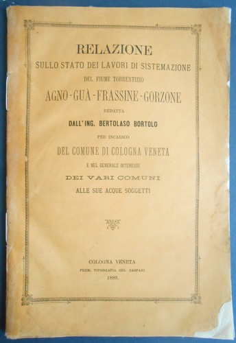 Locali 1889 relazione - relazione, lavori