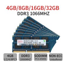 32GB 16GB 8GB 4GB  PC3-8500S