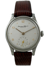 Orologio da polso uomo IWC Calatrava carica manuale cal. 88, piccoli secondi, funzionante