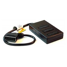 EUROCONNETTORE CIABATTA MULTIPRESA SCART A 3 POSTI BASETTA CAVO SDOPPIATORE INGR