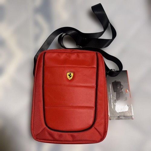 Borsa tracolla rossa ferrari - a,