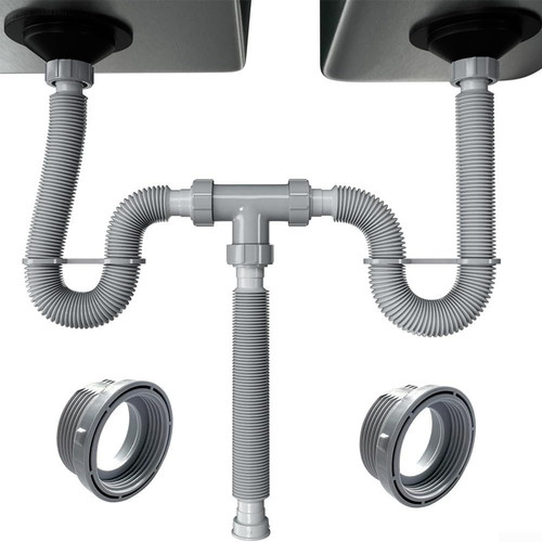 Kit scarico doppio - scarico,