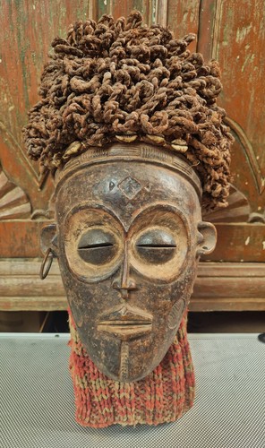 Masque tshokwe chokwe congo - chokwe,