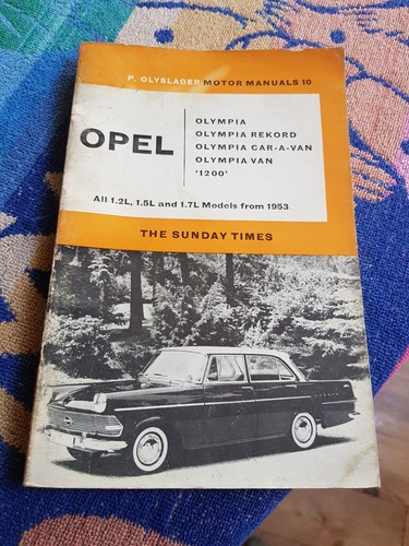 Opel olympia 5 1 - 1.5, 1.7