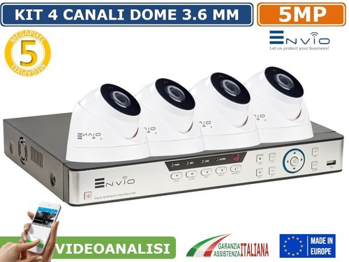 Kit videosorveglianza dvr - kit, 4