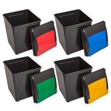 Pattumiera riciclo plastica