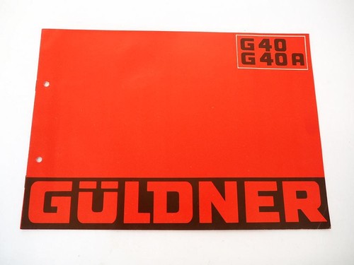 Güldner g40 g40a trattore - güldner,