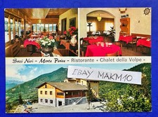 ?CARTOLINA FOTO SASSI NERI MONTE PENICE ALBERGO RISTORANTE CHALET DELLA VOLPE?