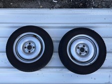 Coppia 2 cerchi in ferro OE