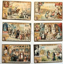 Figurine LIEBIG - Le Crociate - Rif. N° 512 - 6 Figurine