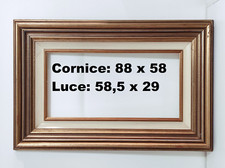 Cornice in legno oro vecchia