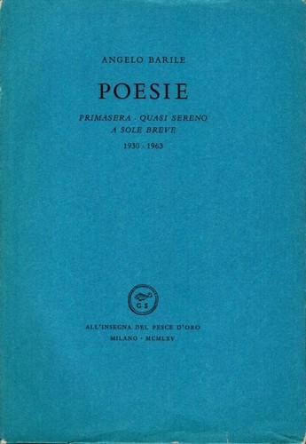 Poesie angelo barile - barile,
