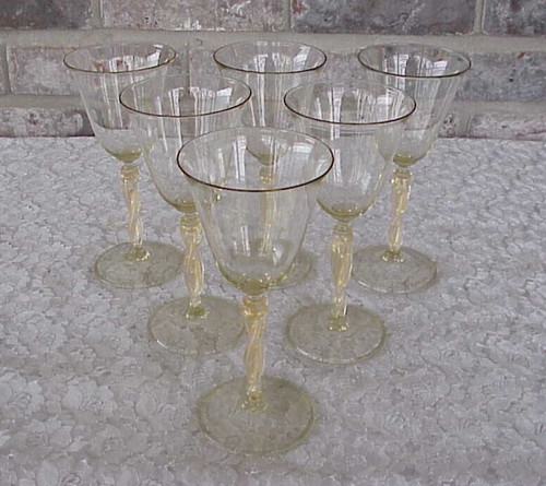Bicchieri vino vintage - da,