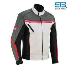 Giubbotto Moto in tessuto uomo H2Out 3 Strati 4 Stagione/Men's Motorcycle Jacket