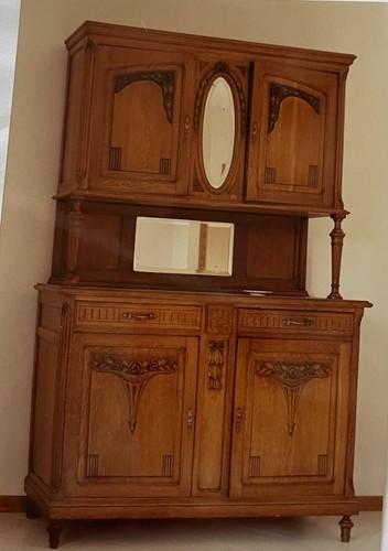 Credenza doppio corpo stile - credenza,