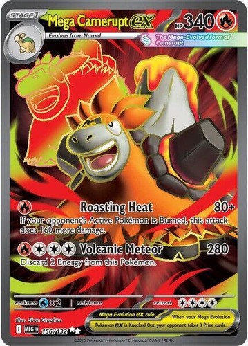 Mega camerupt 156 132 - -,
