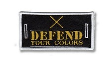 TOPPA PATCH ULTRAS CASUALS DEFEND YOUR COLORS