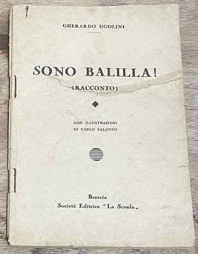 Sono balilla racconto - racconto, di