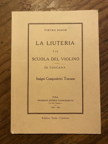 Pietro borsò liuteria - borsò, la