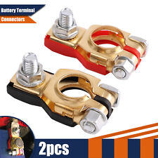 Morsetti batteria morsetti a polo batteria SET più meno + - morsetti camion 12V 24V