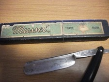 ANTICO RASOIO DA BARBA - MUSSEL - WALD/SOLINGEN