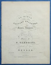 TADOLINI & PEPOLI PARTITION