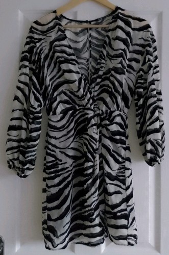 Mini abito zara stampa zebra - zara,