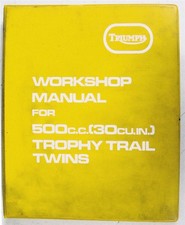 TRIUMPH 500cc Manuale Officina