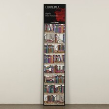 Pannello Serie Libreria Piero Fornasetti Ceramica Bardelli Anni 70-80 Originale