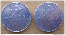 MONETA DA 50 LIRE DELLA