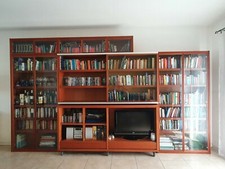 Libreria moderna in ciliegio