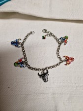 Bracciale Vintage Metallo e Smalti Toro Cm. 20 BraceletV3 ^