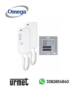 KIT BIFAMILIARE AUDIO CON PULSANTIERA E CITOFONO SISTEMA 4+N URMET 1150/302