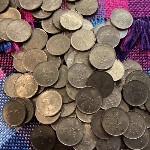 Lotto lire 135 - 135, monete