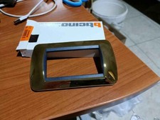 BTICINO L4804OR PLACCA 4 MODULI 4M SCATOLA RETT ORO LIVING INTERNATIONAL