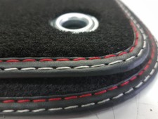 Tappetini per JAGUAR XK8 Coupè anno 1996-2006 doppia cucitura velluto 