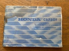 Honda CB 750 F manuale uso