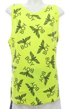 Boy London canotta giallo blu