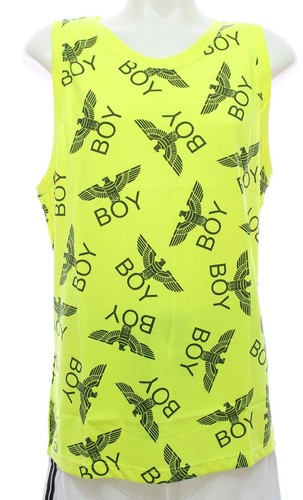 Boy london canotta giallo blu - boy,