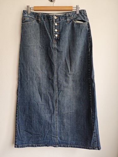 Maxi gonna jeans - , vintage