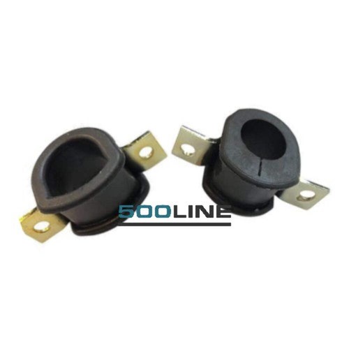 Kit staffe gommini fissaggio - staffe,