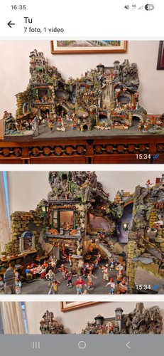 Presepe napoletano antico - presepe,