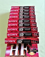 10 Musicassette vintage SONY